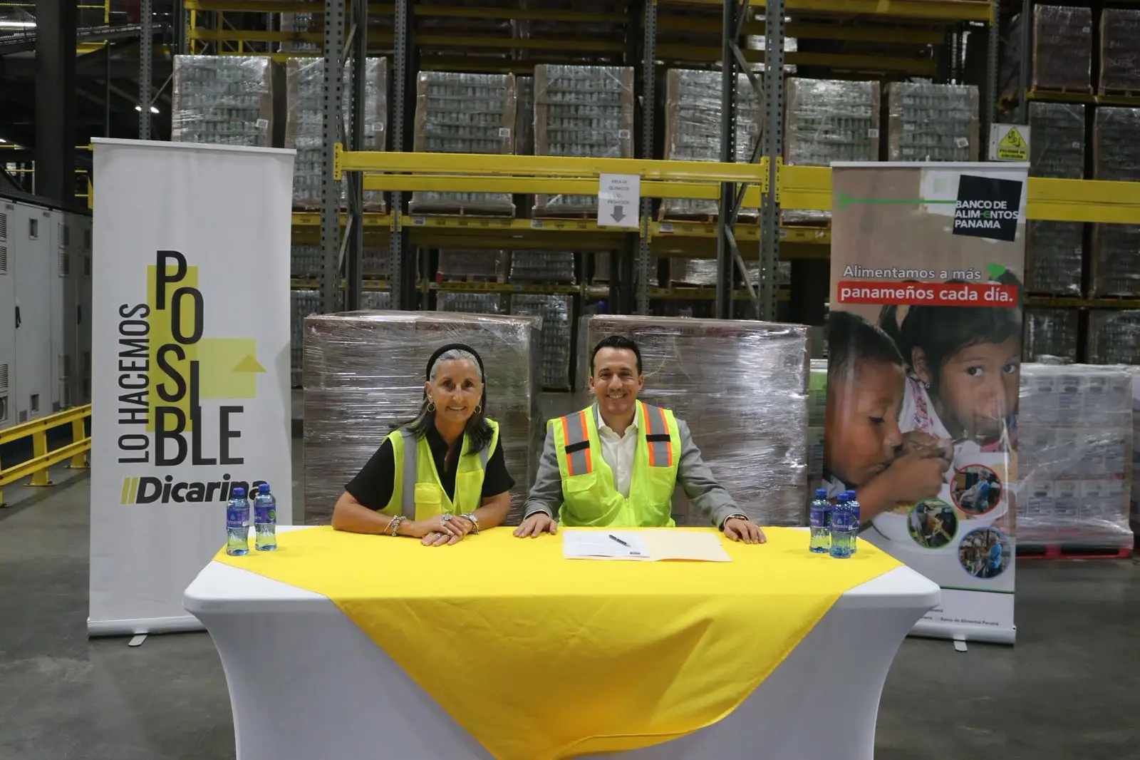 Banco de Alimentos Panamá y Dicarina renuevan convenio de donación para seguir alimentando esperanza