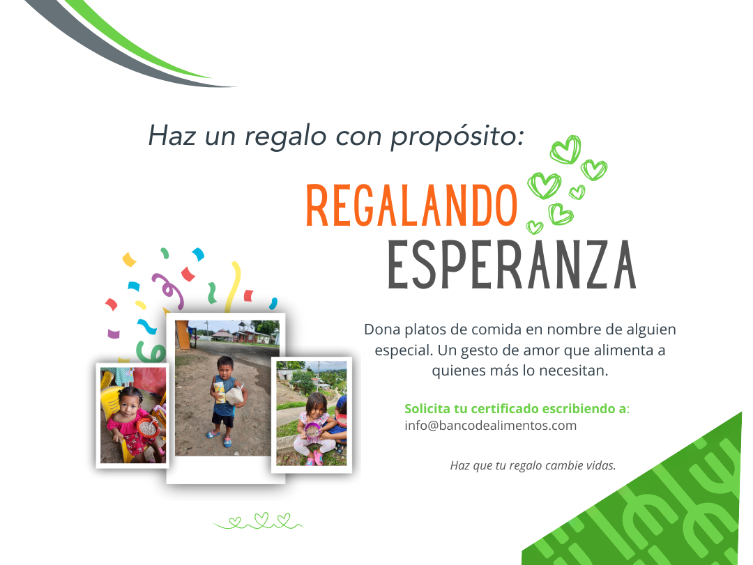 Regala Esperanza con el Banco de Alimentos Panamá